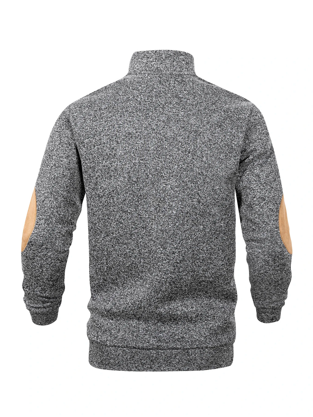 Spring Autumn Men's Casual Pullover Button Down Stand Collar Henley Polo Coats Long Sleeve Stand Collar Sweatshirts for Sport
